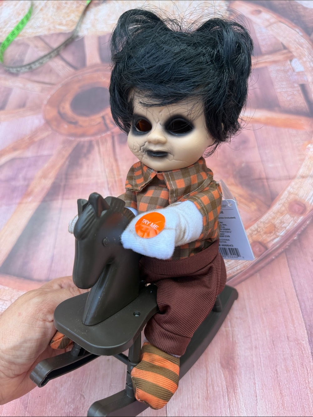 RAG DOLL HAUNTED TRICYCLE